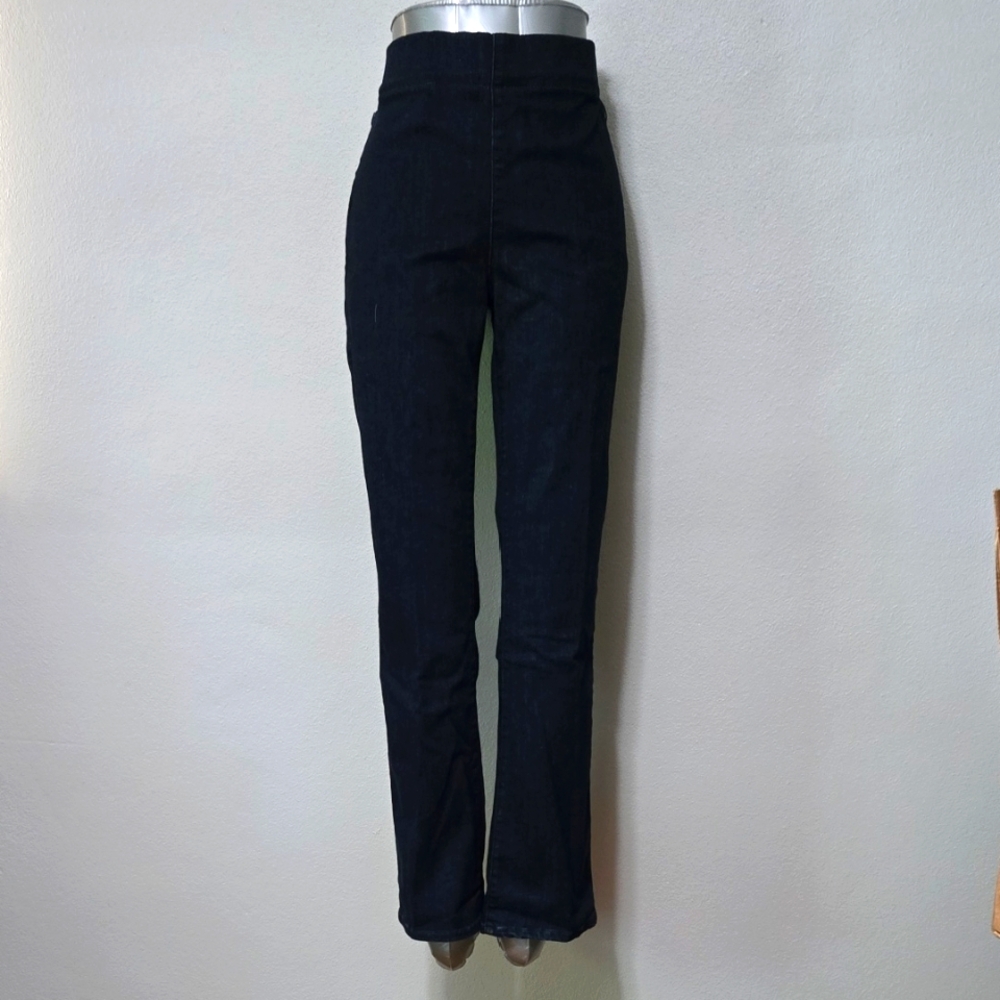 NYDJ Pull On Dark Denim Slim Bootcut